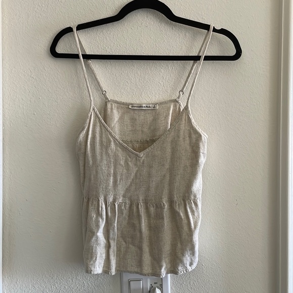 Abercrombie & Fitch Tops - Abercrombie S Linen Tank Top